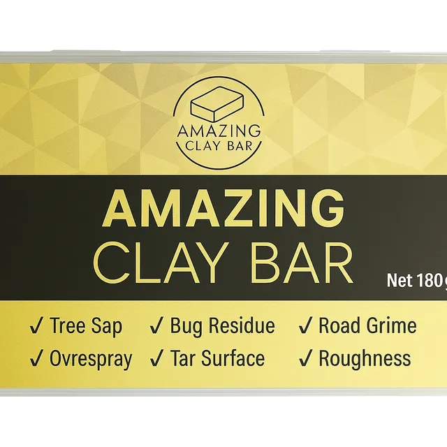 Amazing Clay Bar Descontaminado Detallado Automotriz 180 G