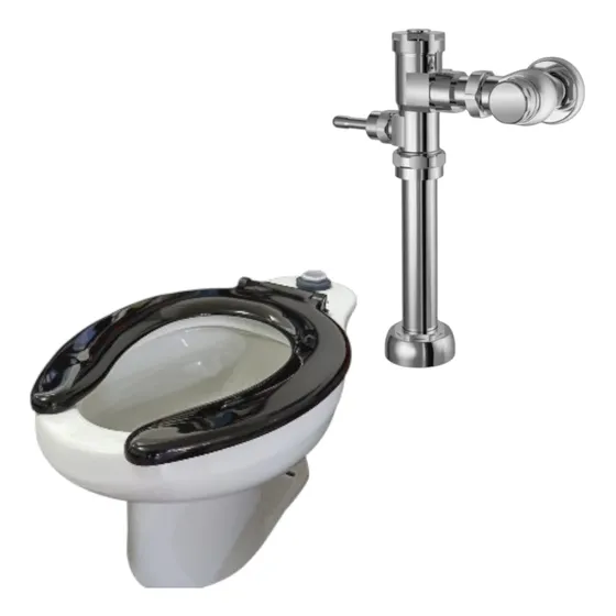Sanitario/poceta/w.c. Carlton De Venceramica+fluxómetro