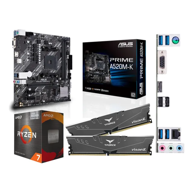 Kit Actualización Ryzen 7 5700g Mother A520 + 32gb Ram Ddr4