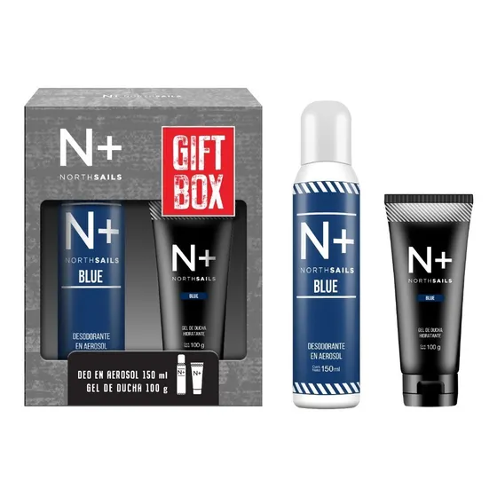 Estuche  N+ Blue  Desodorante 150ml + Gel Ducha 100gr 