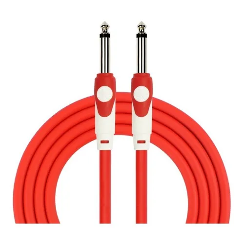 Cable Kirlin Para Instrumento 6 Mts Profesional, Lgi-201 Color Rojo