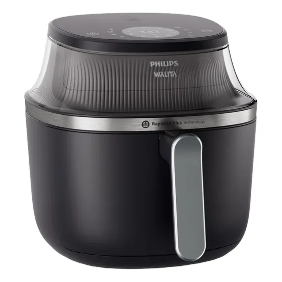 Fritadeira Airfryer Philips Walita Série 3000 XL 7,2L Digital Preta - NA341