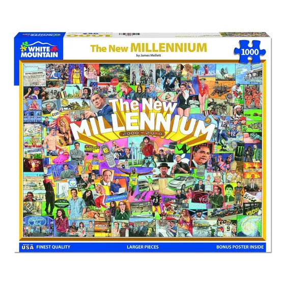 Puzzles White Mountain: El Nuevo Milenio - Puzzle De 1000 P