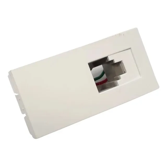 Tomada Telefone Rj11 2 Fios 5tg9 9304 Branco Vivace Siemens