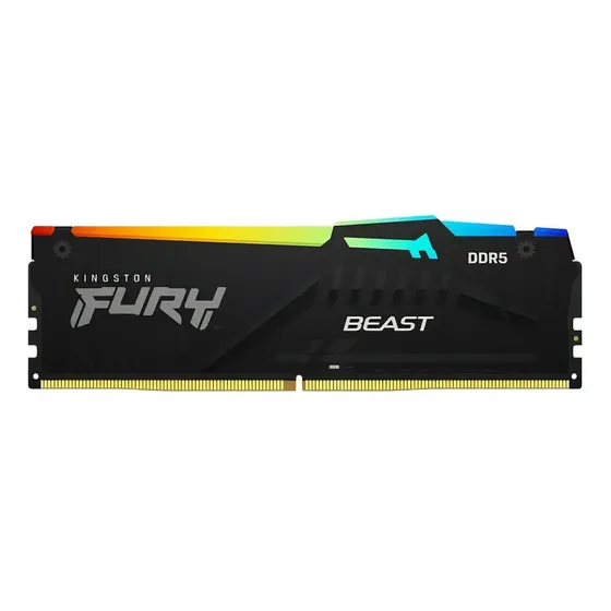 Memoria Ram Ddr5 8gb 5600 Mhz Beast Kingston Fury Rgb | Cuotas sin interés