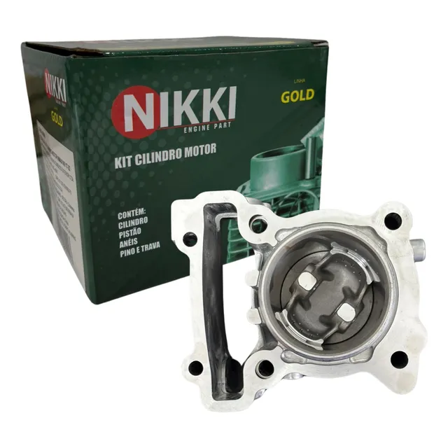 Kit Cilindro Motor Pistão E Anéis Nmax 160 2016 A 2022