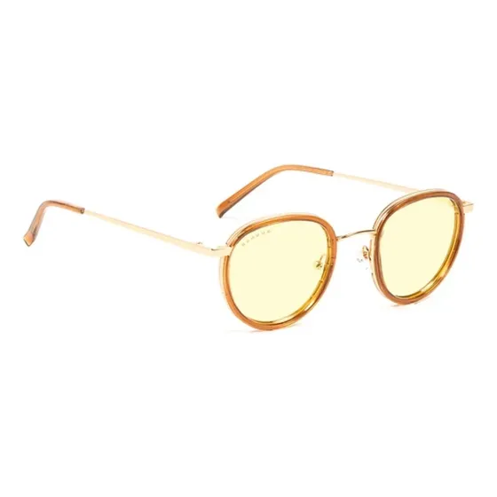 Lentes Gunnar Atherton Satin Gold Clear - Revogames