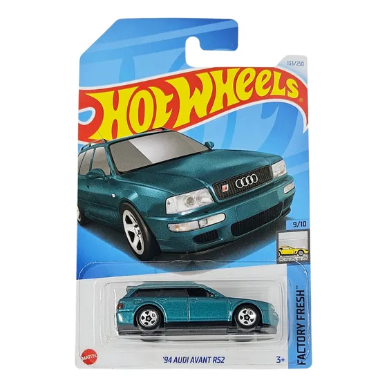 Hot Wheels 94 Audi Avant Rs2 - Factory Fresh Verde