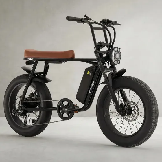 Bicicleta Elétrica Streetgo S12 750w Alumínio 48v 32km/h 15ah Freios Hidráulicos