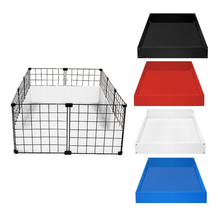Polionda Fundo Com Lateral Para Cercado Pet 60x60cm Cor Branco Polionda Fundo Com Lateral Para Cercado Pet 60x60cm Cor Branco