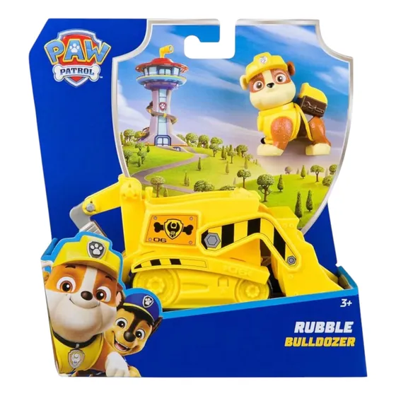 Paw Patrol Vehículo Con Personaje 16 Cm  