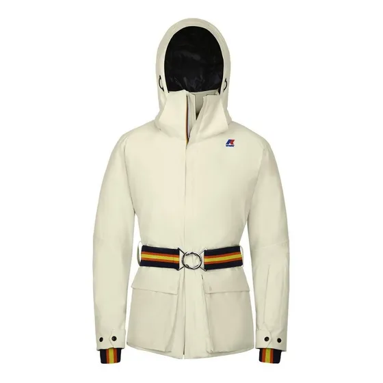 Chaqueta K-way Giselle Micro Twill White