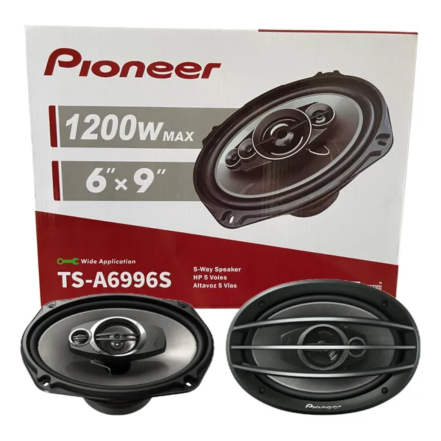 Cornetas Sonido Triaxiales Pioneer 6x9 1200w 5 Vías