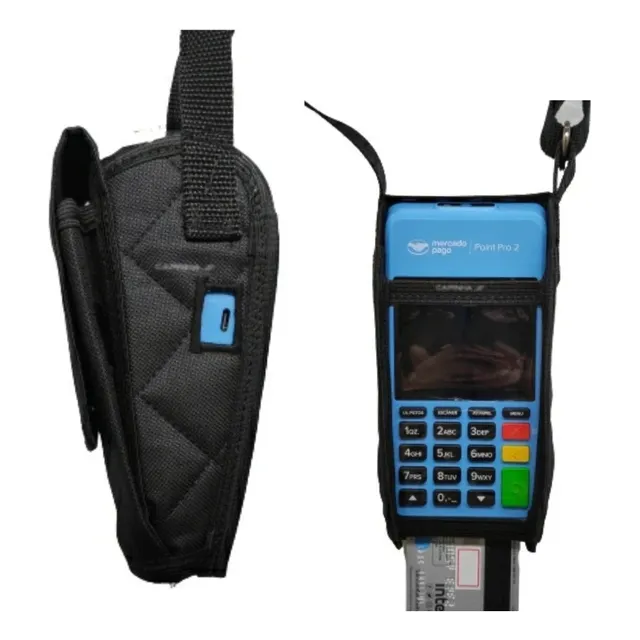 1 Capa Para Máquina Mercado Pago  Pro 2 Com Alça E Bolsinho.