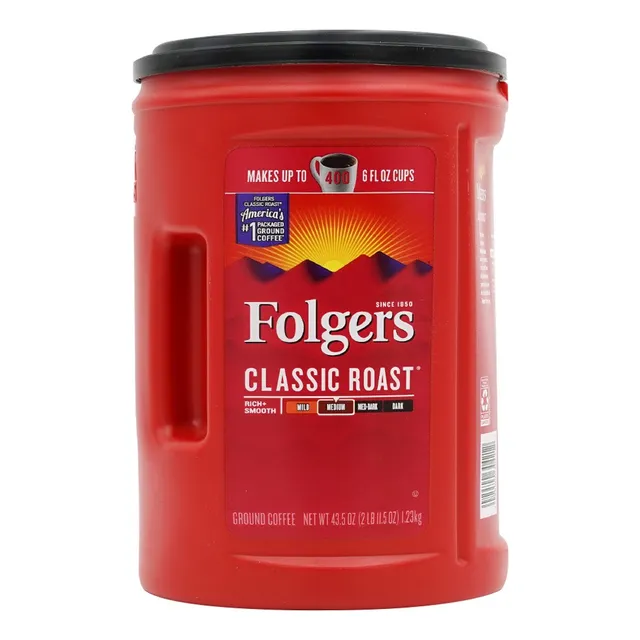 Café Molido Tostado Clásico Folgers