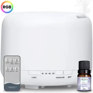 Aromatizador E Difusor De Ar Com 7 Cores Cor Branco 110v/220v Ex Decor Aromatizador E Difusor De Ar Com 7 Cores Cor Branco 110v/220v Ex Decor