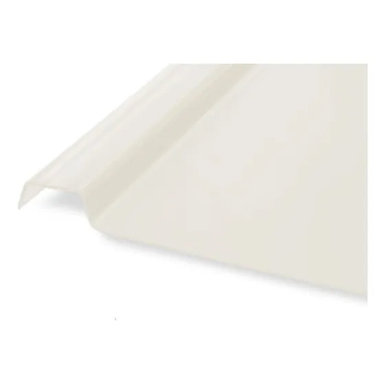 Chapa De Policarbonato Blanco Hielo Para Pergola 6mts 3mm Transparente