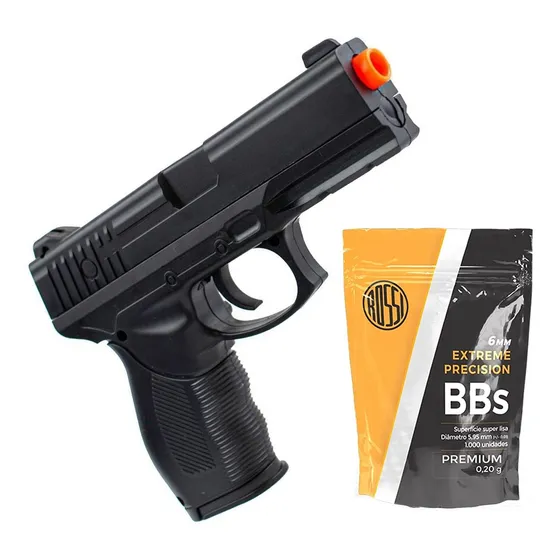 Pistola De Airsoft Spring Taurus 24/7 Vigor V310 + 1000 Bbs