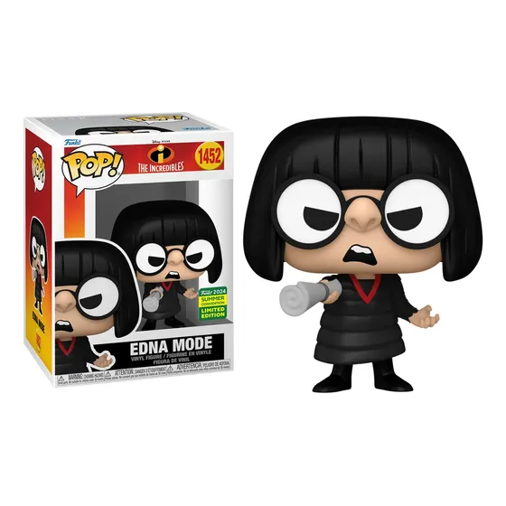 ¡Funko Pop! Los Increíbles: ¡Exclusivo de Edna Mode 1452