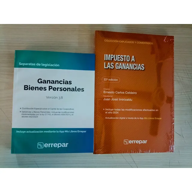 Ley Ganancias Separata Y Explicado Y Comentado 
