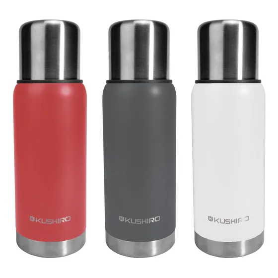 Termo Kushiro 750 Ml Doble Pared Acero 24hs Pico Matero 