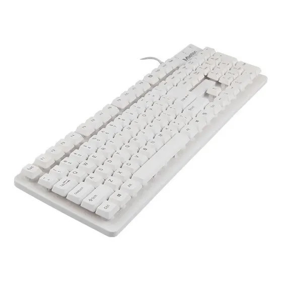 Teclado Con Cable Usb  Meetion Ergonomico K202 Impermeable