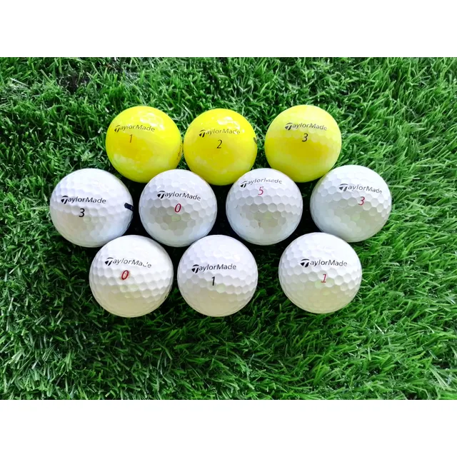 10 Pelotas De Golf Marca Taylormade Usadas