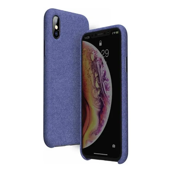 Capa Protetora Baseus Super Fiber iPhone  X / Xs 5.8 Azul