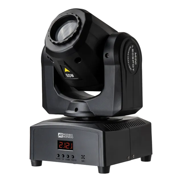 Luz Dj Con Cabeza Movil Robotica Spot Led Disco Dmx Figuras