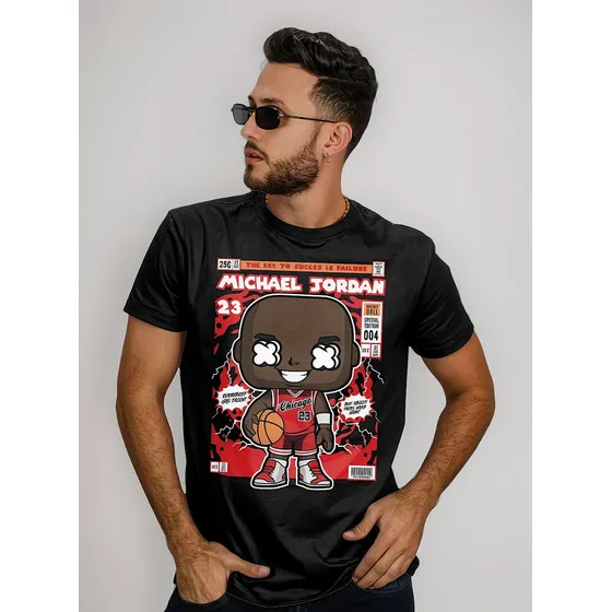 Remera Michael Jordan Funko Leyenda Del Básquet