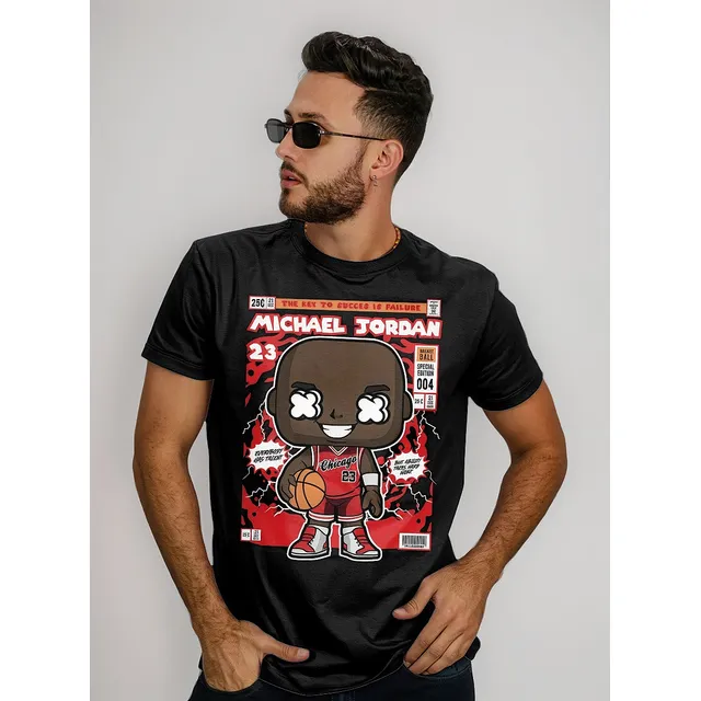 Remera Michael Jordan Funko Leyenda Del Básquet