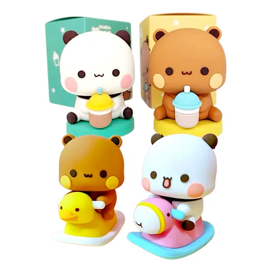 Bubu Dudu Figuras De Oso Juguete Kawaii X2 Colección