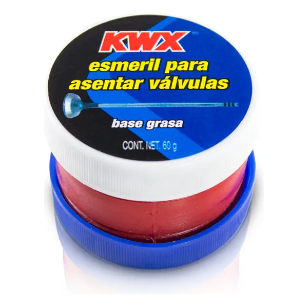 Esmeril Para Asentar Válvulas Base Grasa Color Gris 60g