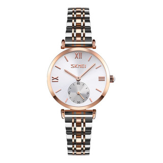 Reloj Skmei Para Mujer Analógico De Cuarzo De Acero Inoxidab Reloj Skmei Para Mujer Analógico De Cuarzo De Acero Inoxidab