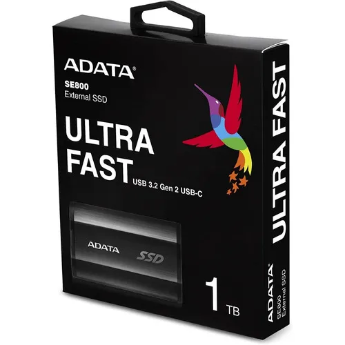 Disco Solido Adata Externo 1tb M.2 Elite Se880 Inc.iva Color Negro