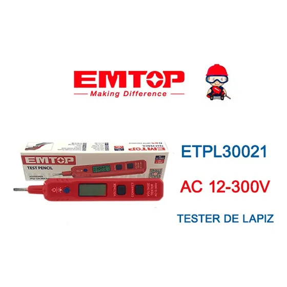 Lapiz Tester  Etpl30021 Ac 12-300v