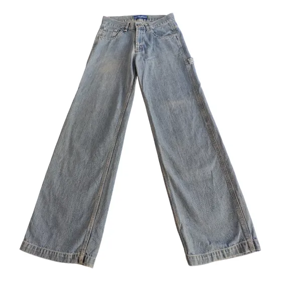 Pantalon Blue Jeans Claro Para Niños Talla 14 Marca Ovejita