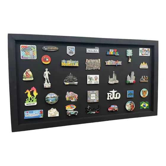 Cuadro Porta Imanes,pizarra Magnética Para Tiza, 90x50