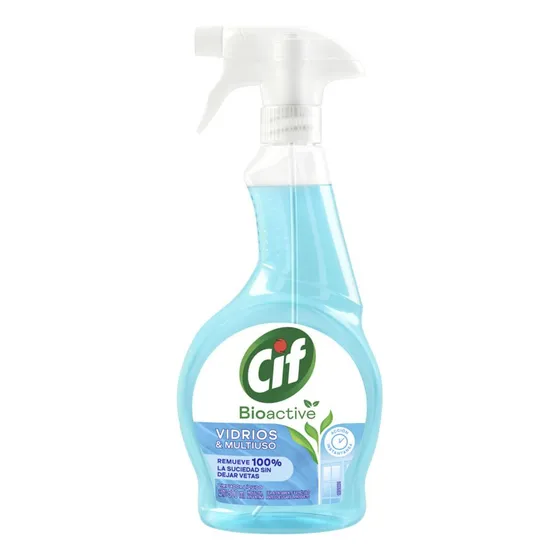 Limpiador Cif Líquido Vidrios Biodegradable 500 Ml