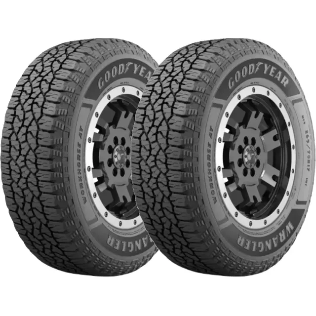 2 Cubiertas Goodyear 225/75 R15 Wrangler Workhorse Índice de velocidad S