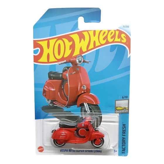 Hot Wheels Básico Vespa 90ss Super Sprint 1966, Escala 1:32.