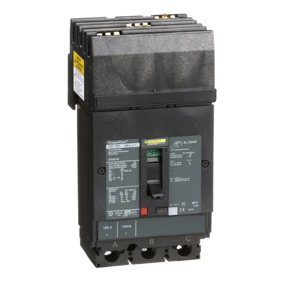 Interruptor Termomagnético Powerpact Marco H 3 Polos 150a