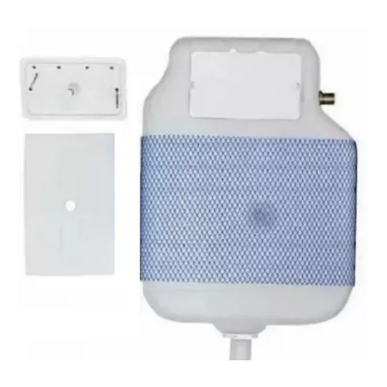 Deposito Plastico Empotrar Pared 15 Con Pulsador Tapa