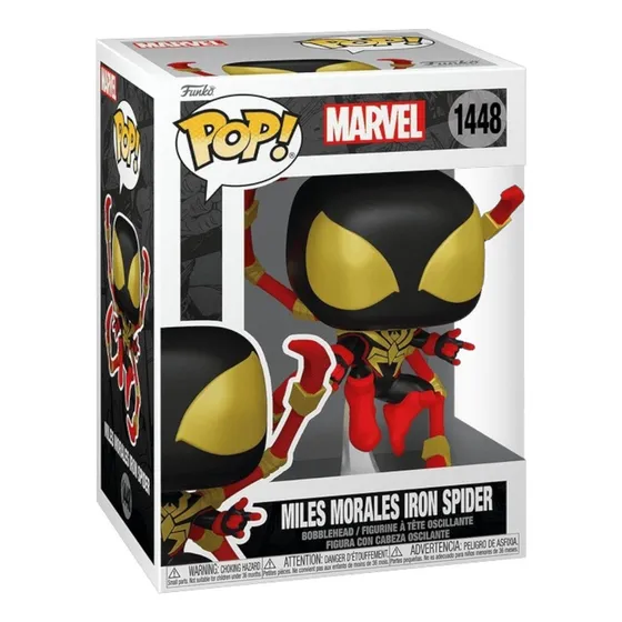 Funko Pop! Miles Morales Traje Iron Spider