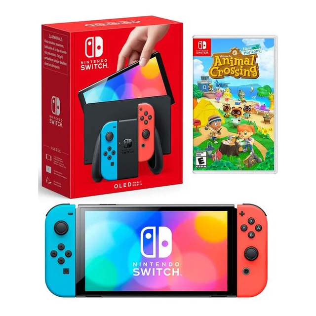 Nintendo Switch Oled + Animal Crossing