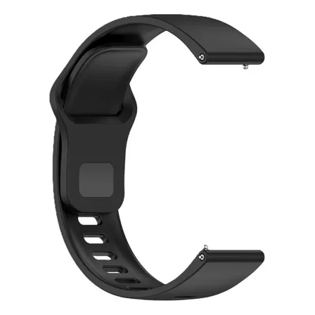 Correa Silicona Para Xiaomi Redmi Watch 5 Active / Lite 22mm Negro 2.2 Cm