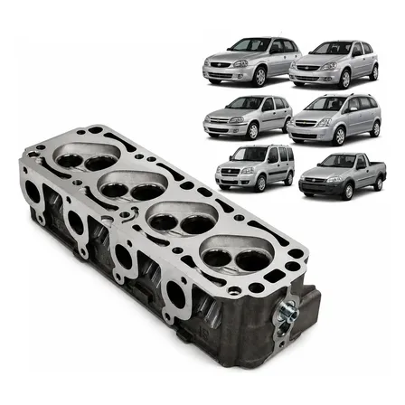 Cabeçote Meriva Corsa Doblo Palio 1.6/1.8 8v Tucho Grosso