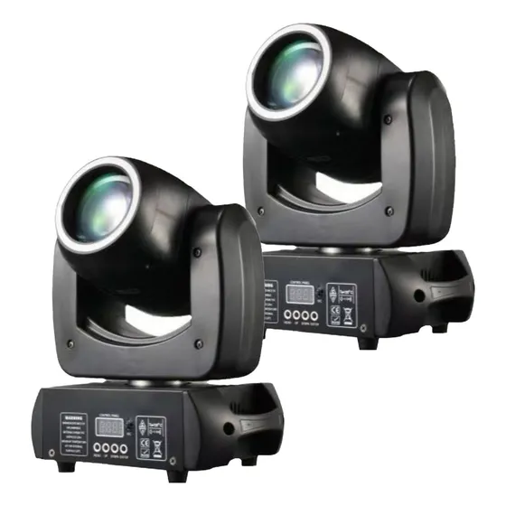 Kit 2 Moving Head Beam 100w Led 8 Gobo + Cor Prisma + Fita