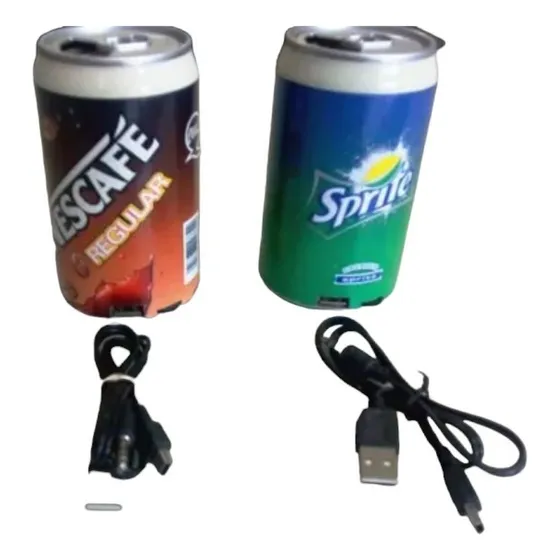 Lata Musical Coleccionable Radio, Usb, Micro Sd + Audifonos.