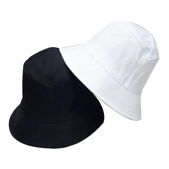 Kit 2 Chapéu Cata Ovo Charlie Brown Pescador Preto E Branco
